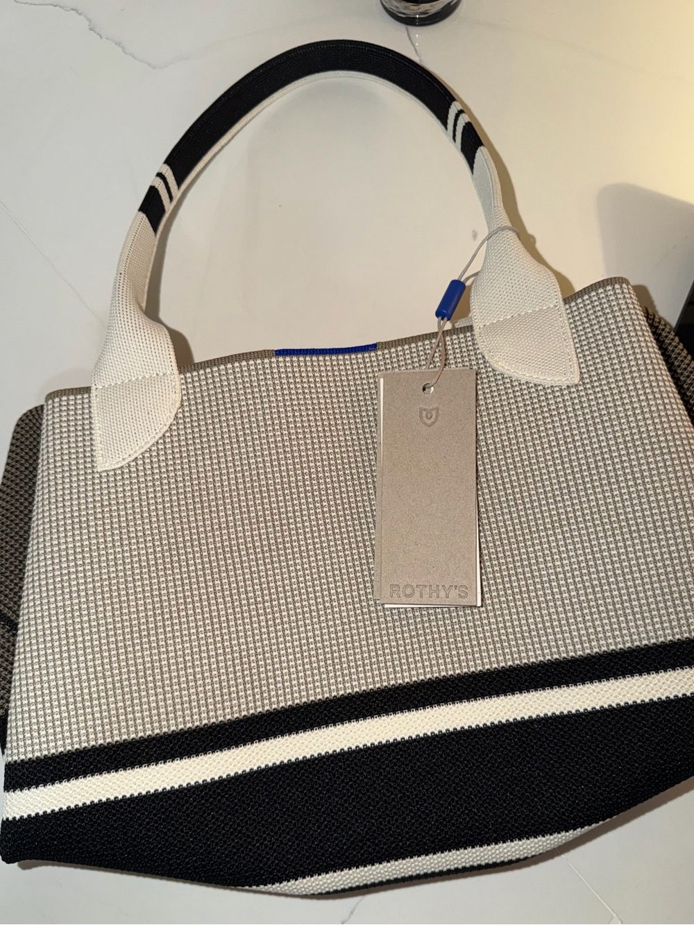 Rothy’s lightweight tote in Jetblack - Picture 2 of 2
